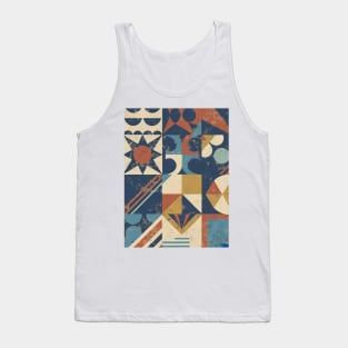 geometric design Tank Top